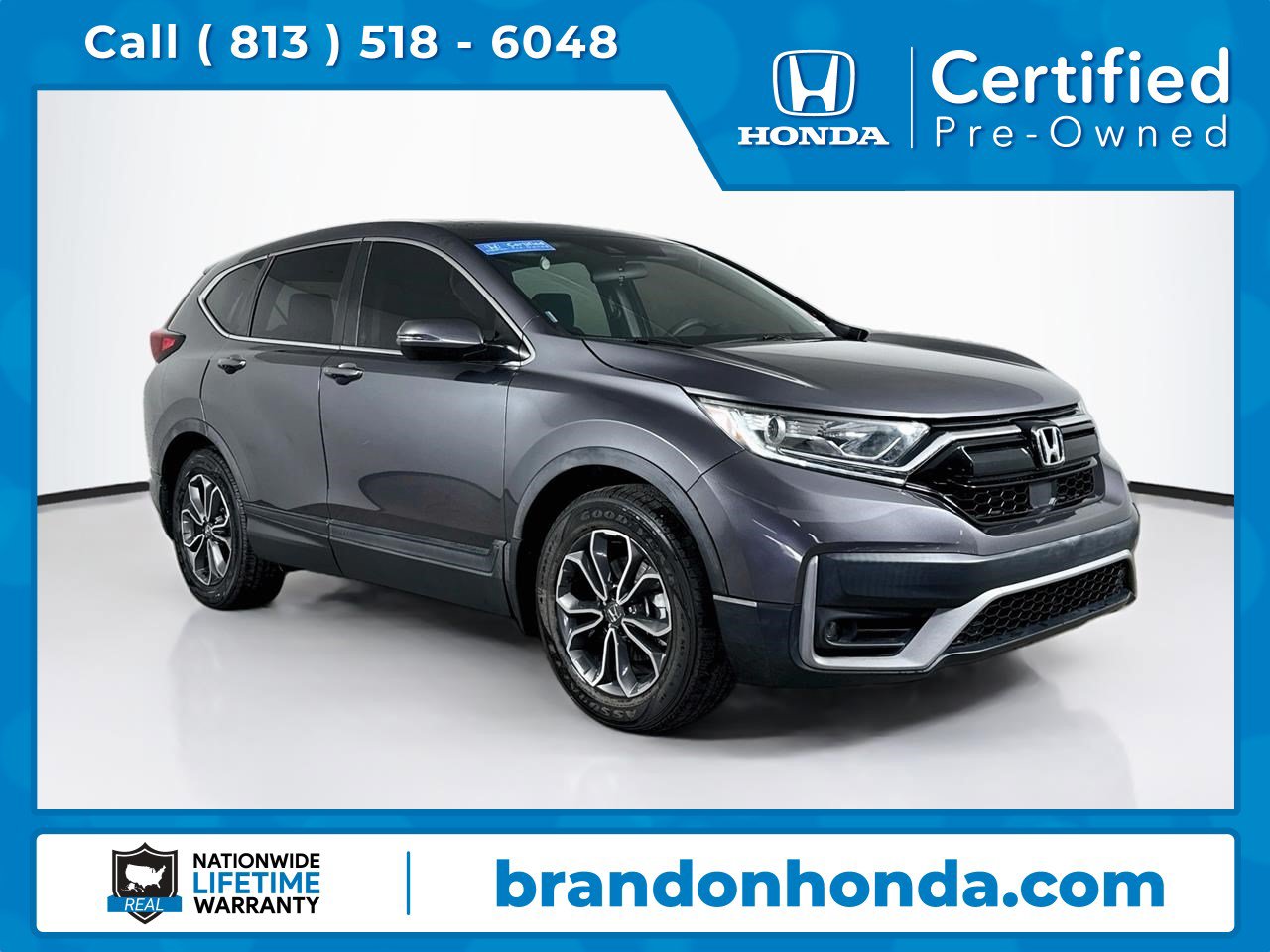 Certified 2022 Honda CR-V EX image 1