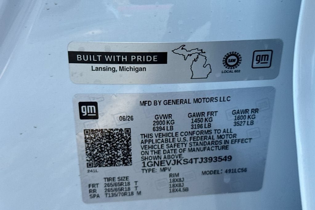 New 2026 Chevrolet Traverse Z71 w/ Enhanced Driving Package AWD/4WD image 30