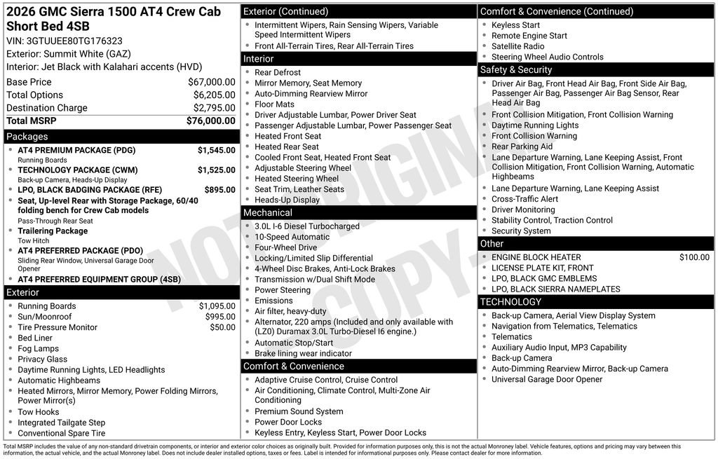 Certified 2026 GMC Sierra 1500 AT4 w/ AT4 Premium Package AWD/4WD video 3