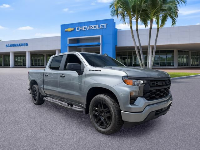 New 2026 Chevrolet Silverado 1500 Custom w/ Turbomax Blackout Package RWD image 1