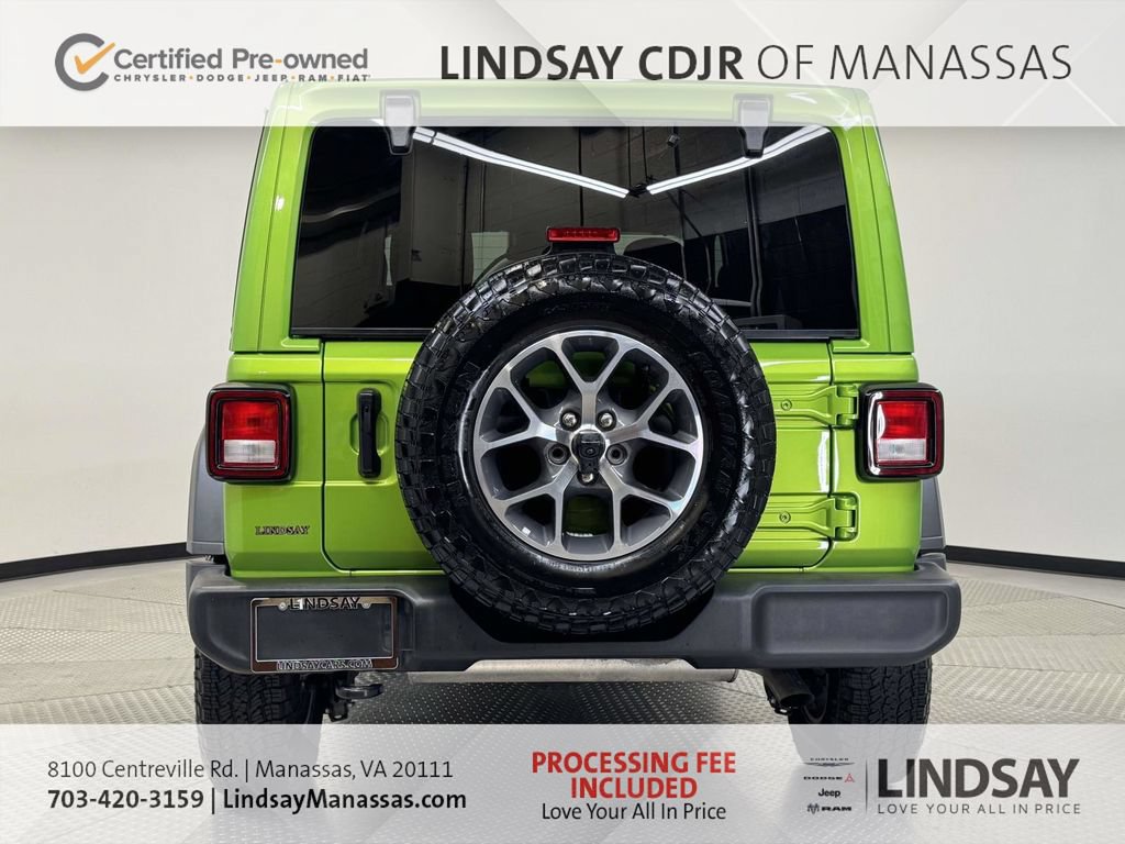 Used 2025 Jeep Wrangler Unlimited Sport AWD/4WD image 8