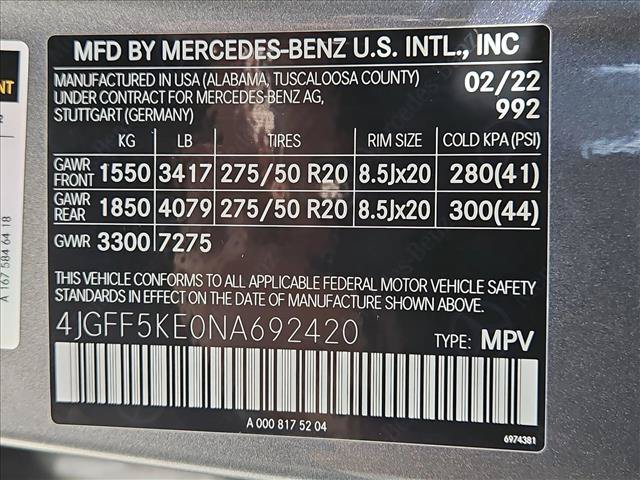 Used 2022 Mercedes-Benz GLS 450 4MATIC image 27