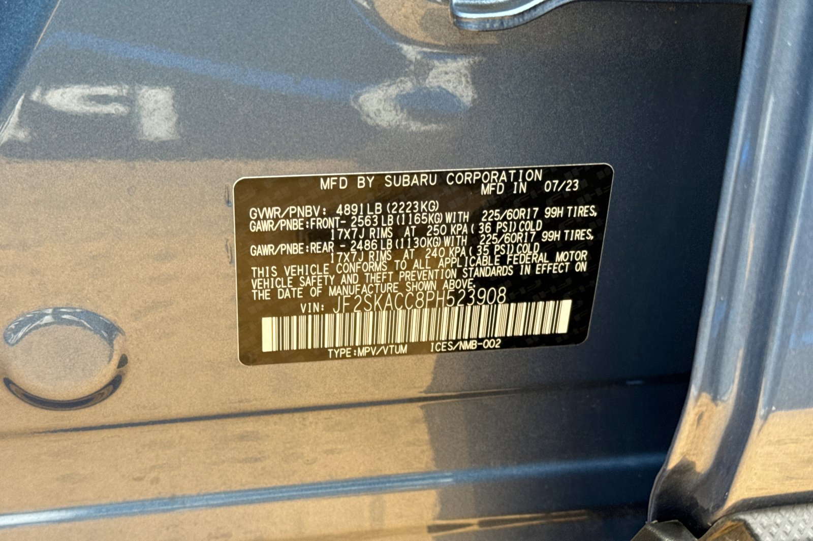 Certified 2023 Subaru Forester AWD/4WD image 27