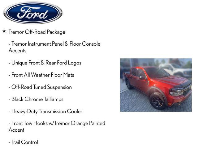 Certified 2024 Ford Maverick Tremor w/ Tremor Off-Road Package AWD/4WD image 7