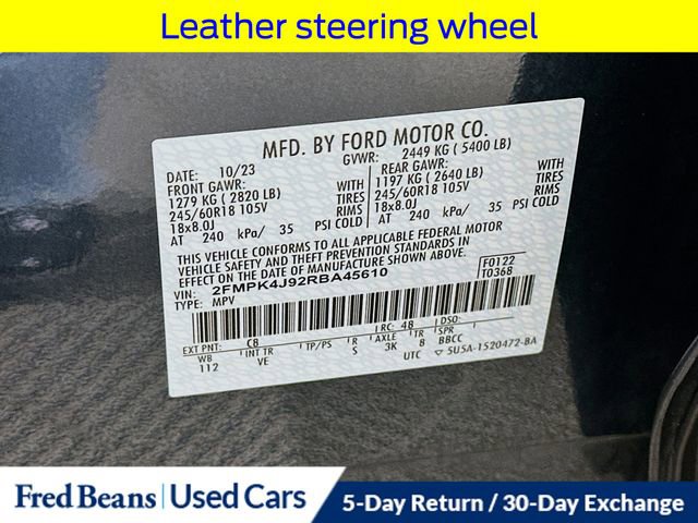 Certified 2024 Ford Edge SEL w/ Convenience Package image 36