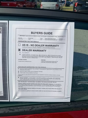 Certified 2024 Hyundai Elantra SEL FWD image 28