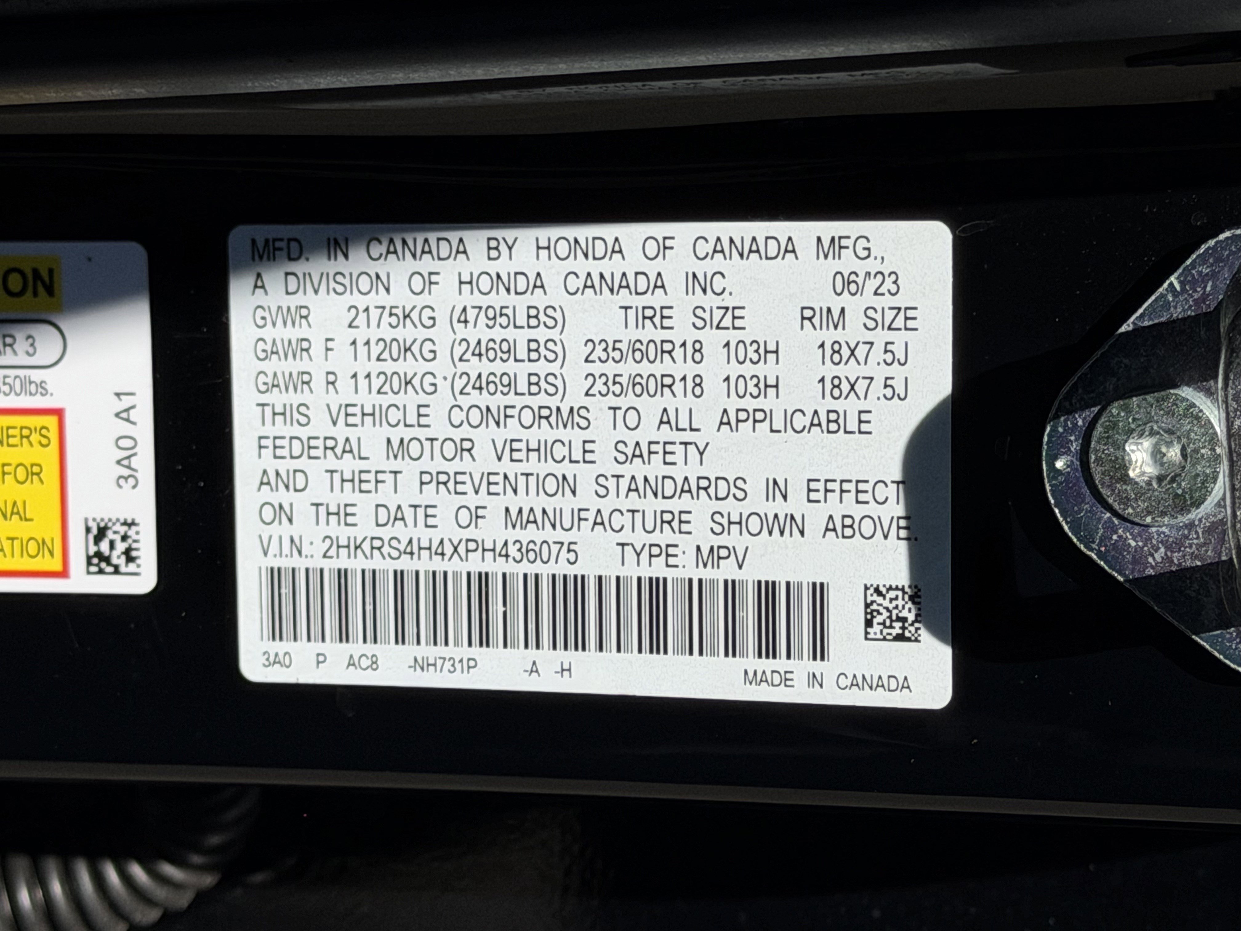 Certified 2023 Honda CR-V EX image 28