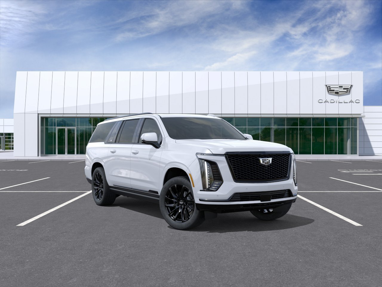 New 2026 Cadillac Escalade ESV Sport w/ LPO, ONYX Package AWD/4WD image 1