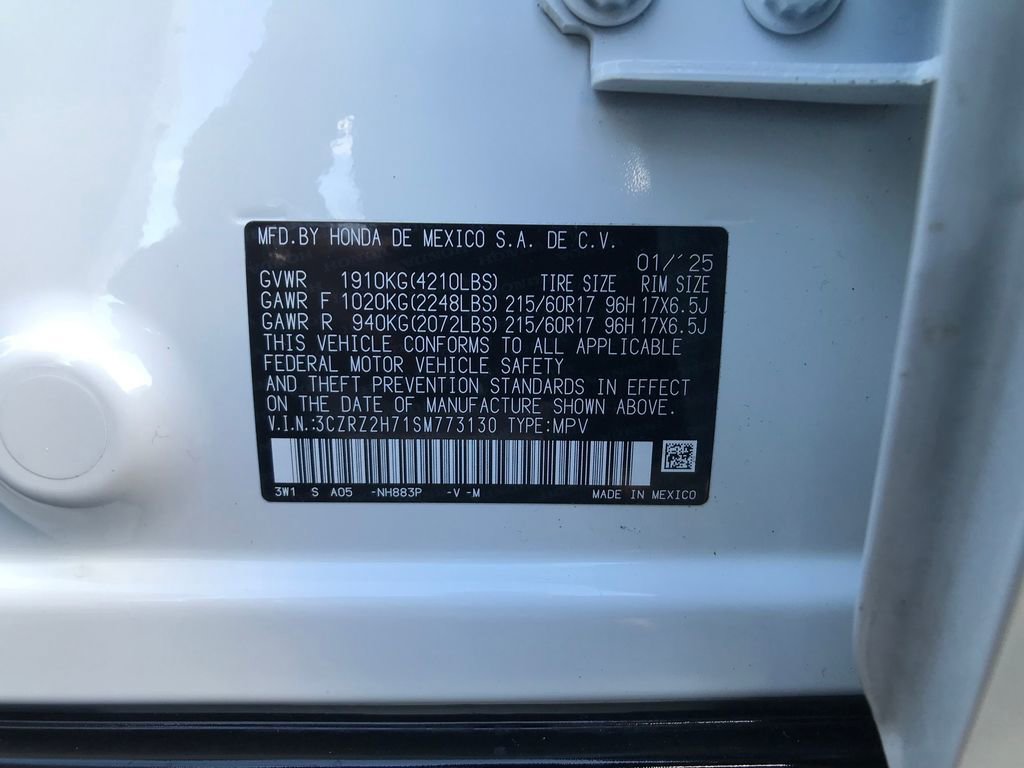 Certified 2025 Honda HR-V EX-L image 18