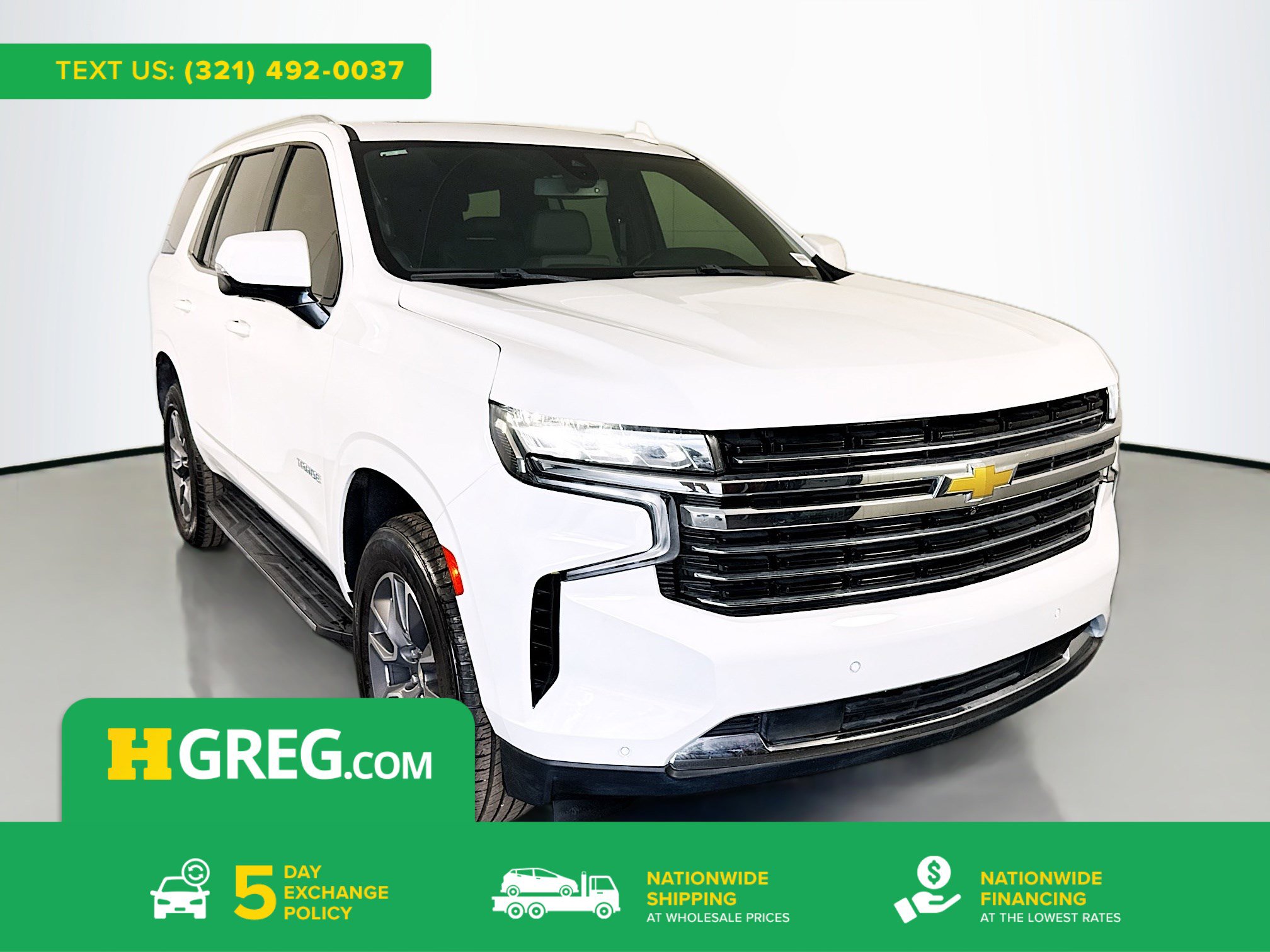 Used 2022 Chevrolet Tahoe LT w/ LT Signature Plus Package RWD image 1