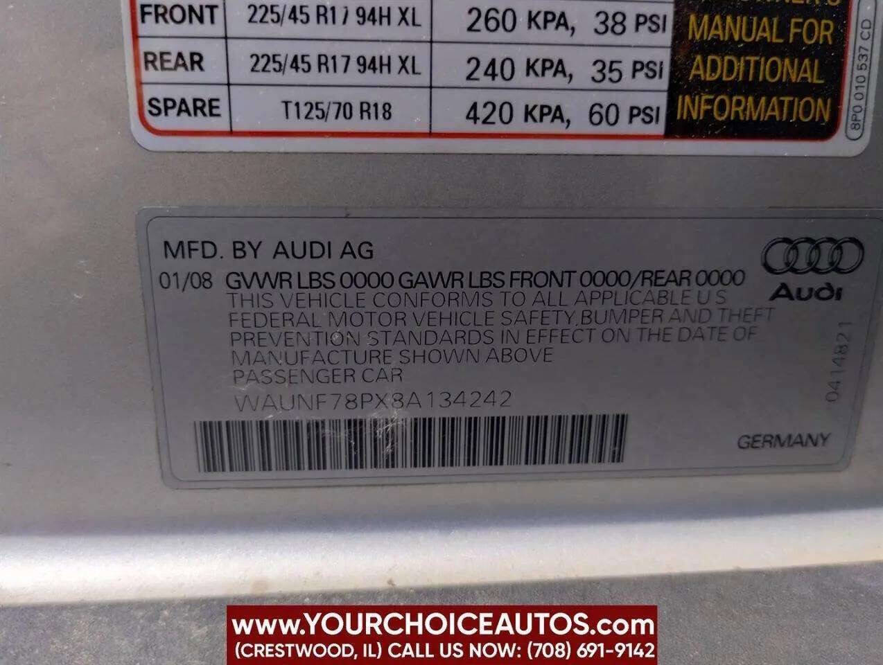 Used 2008 Audi A3 2.0T image 34