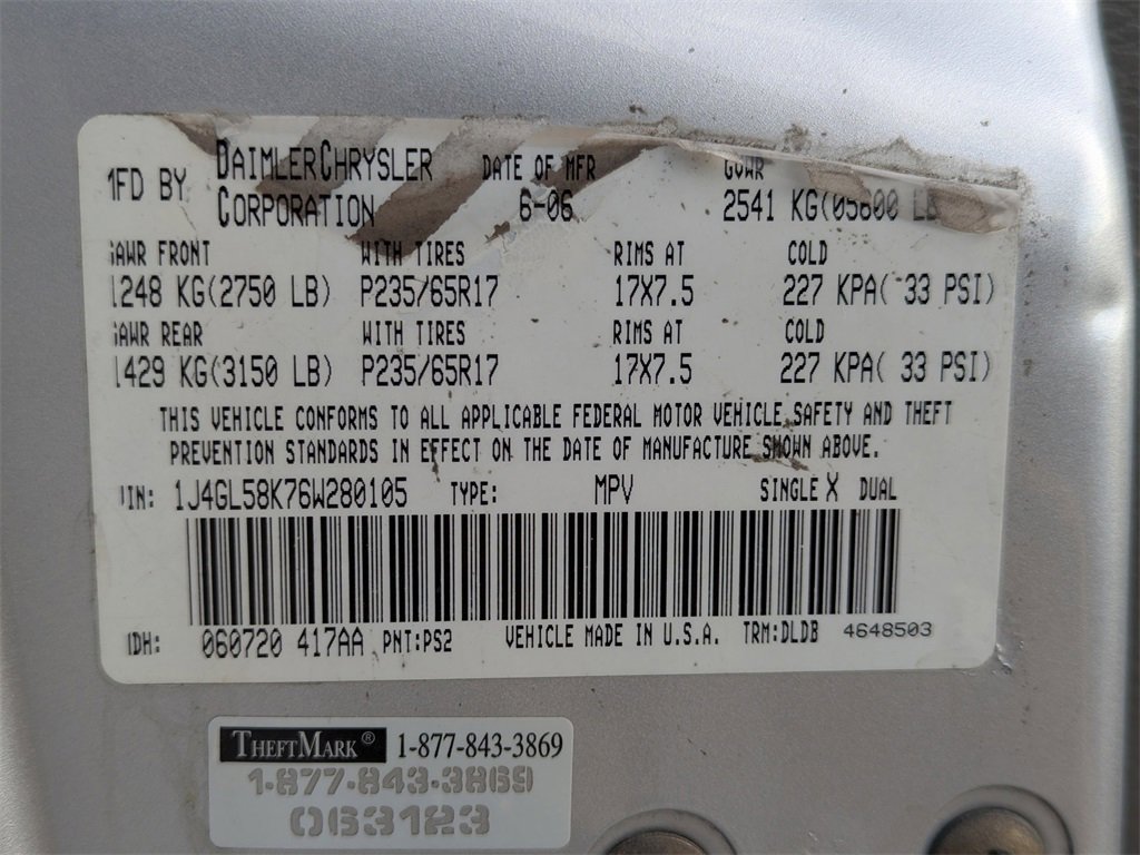 Used 2006 Jeep Liberty Limited image 48