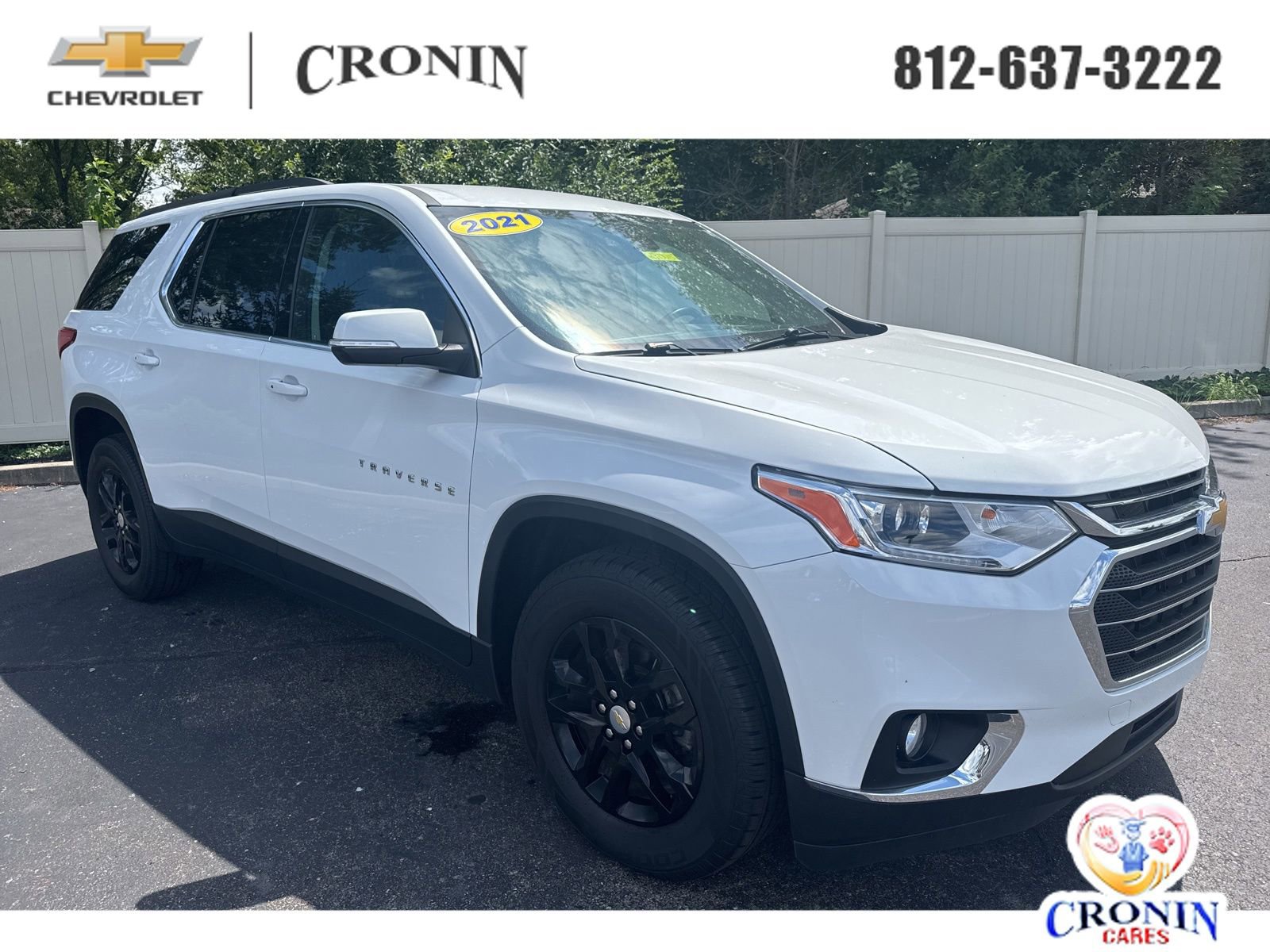 Used 2021 Chevrolet Traverse LT w/ LPO, Cargo Package