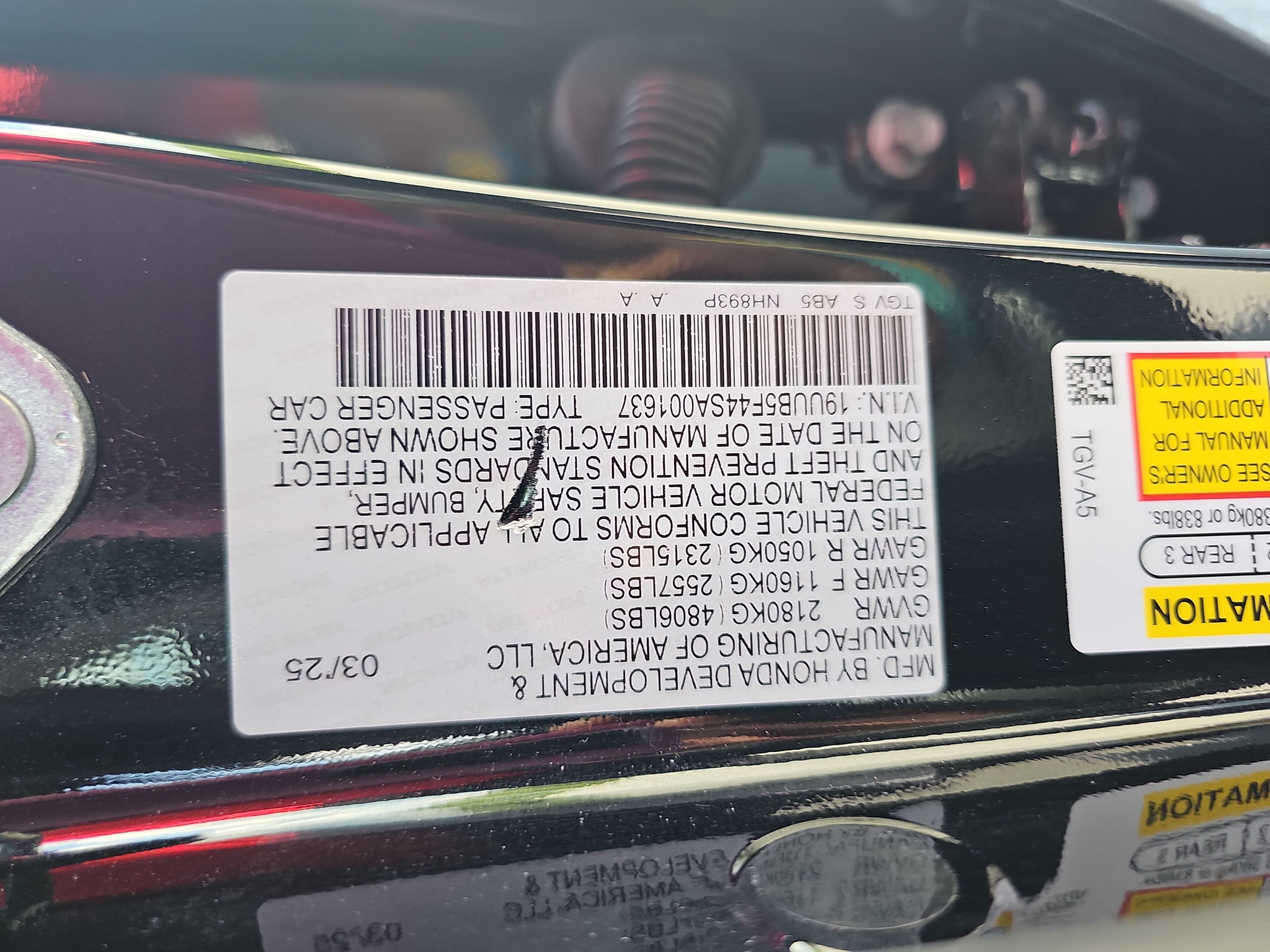 Certified 2025 Acura TLX w/ Technology Package FWD image 37