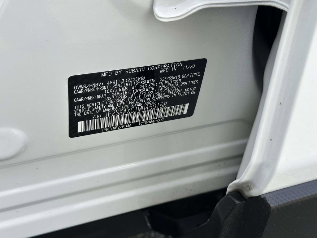 Certified 2021 Subaru Forester Touring AWD/4WD image 13