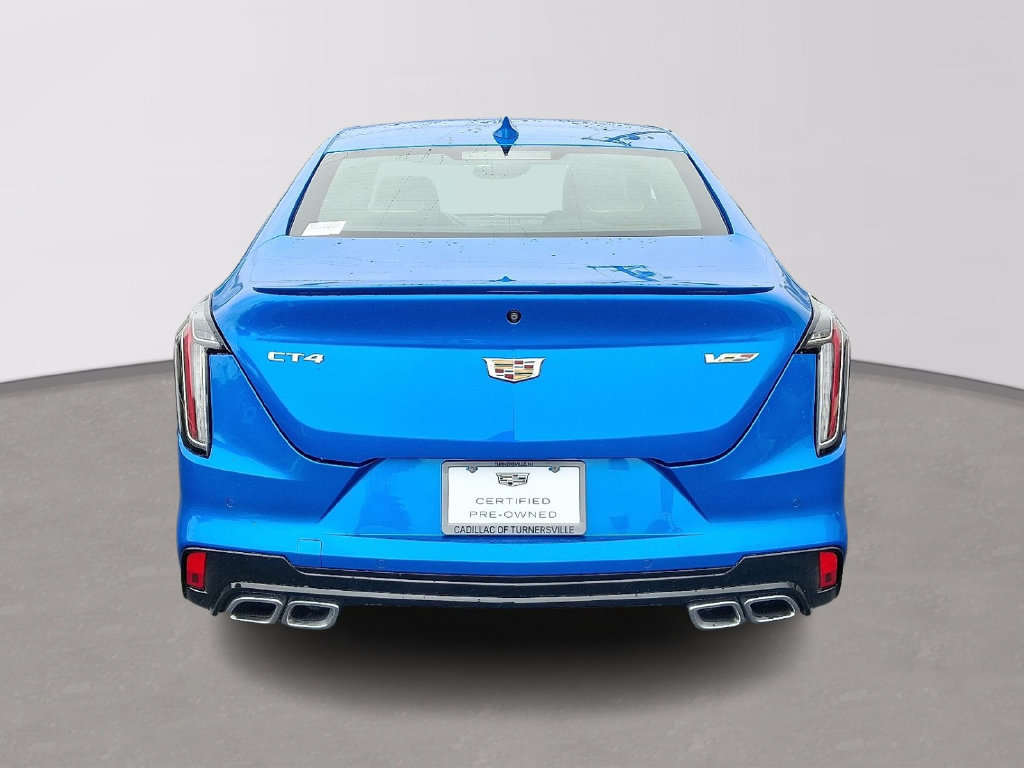 Certified 2024 Cadillac CT4 V w/ Technology Package RWD image 5