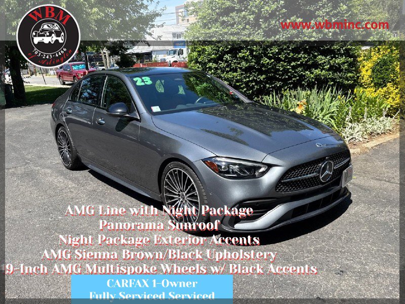Used 2023 Mercedes-Benz C 300 4MATIC Sedan image 1
