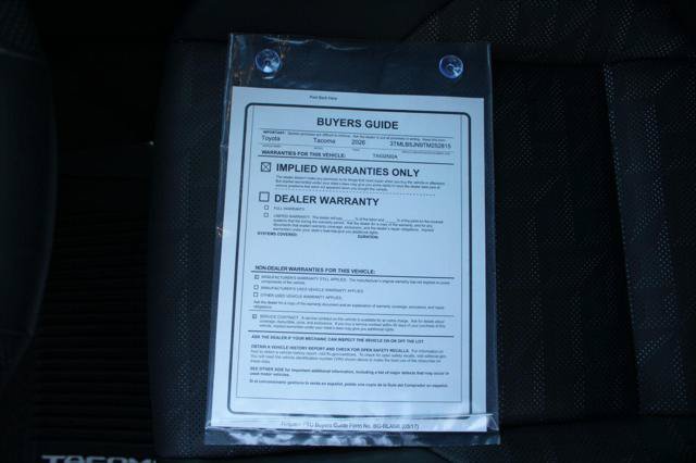 Certified 2026 Toyota Tacoma TRD Off-Road w/ TRD Off Road Premium Package AWD/4WD image 51
