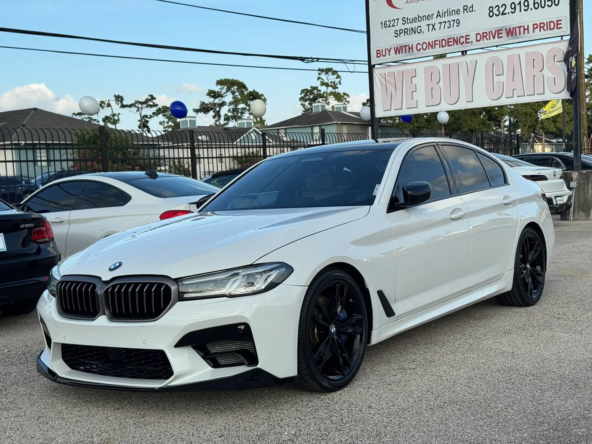 Used 2021 BMW M550i xDrive w/ Executive Package AWD/4WD image 6