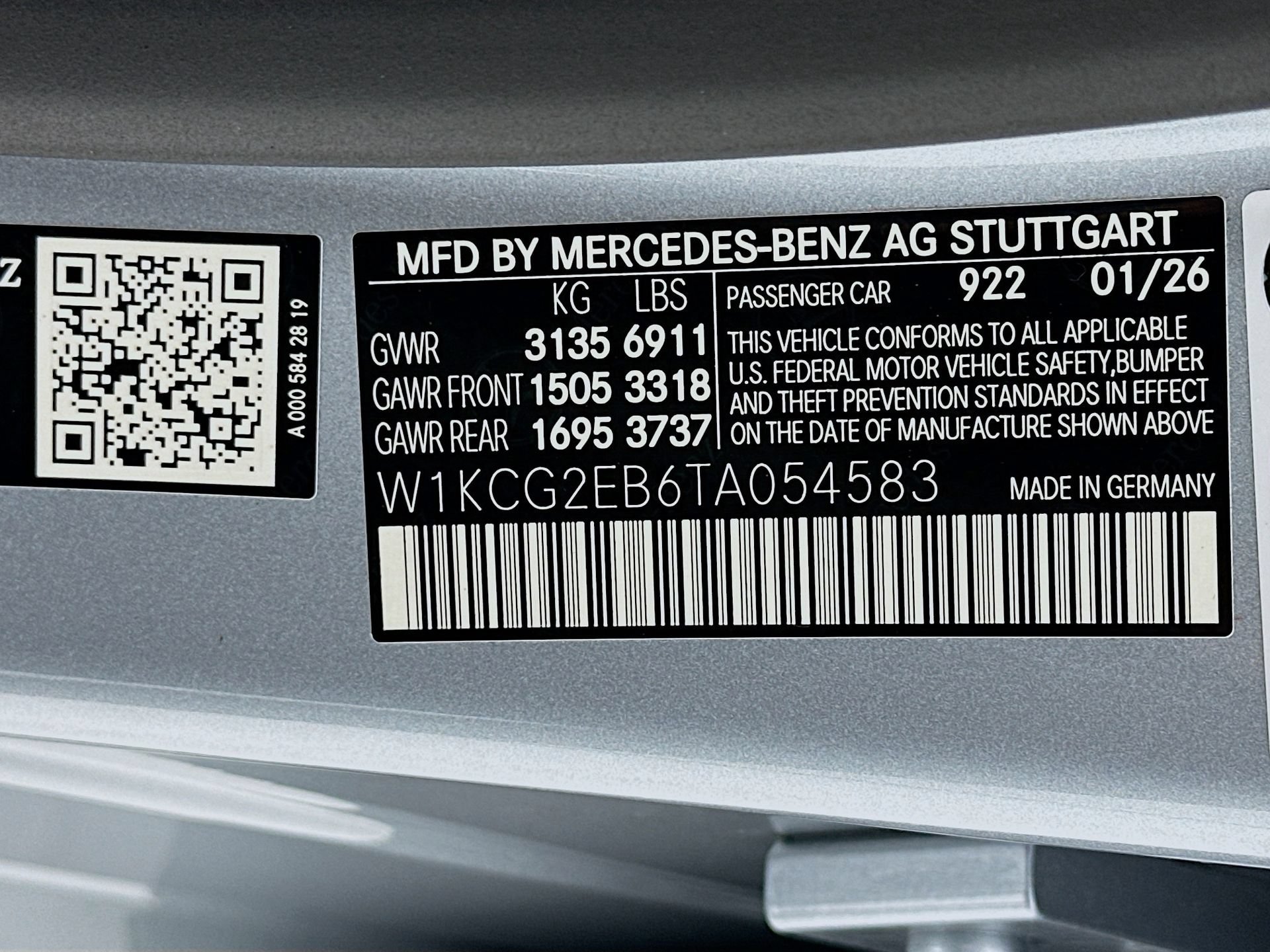 New 2026 Mercedes-Benz EQS 450+ 4MATIC Sedan image 34