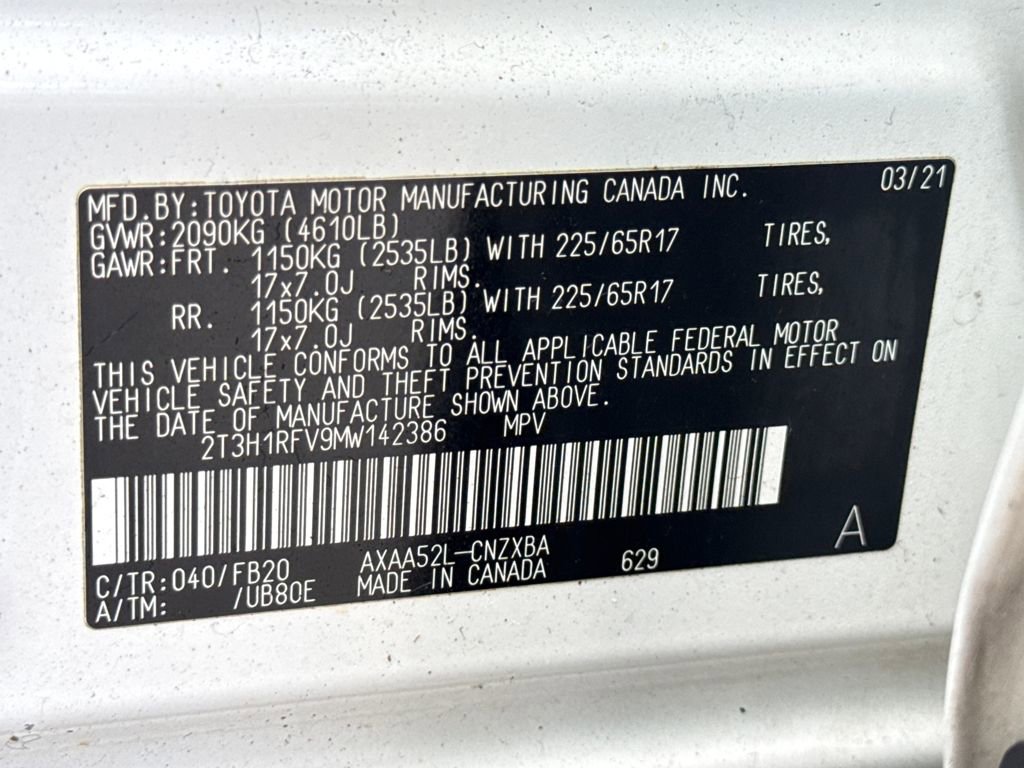 Used 2021 Toyota RAV4 LE image 30