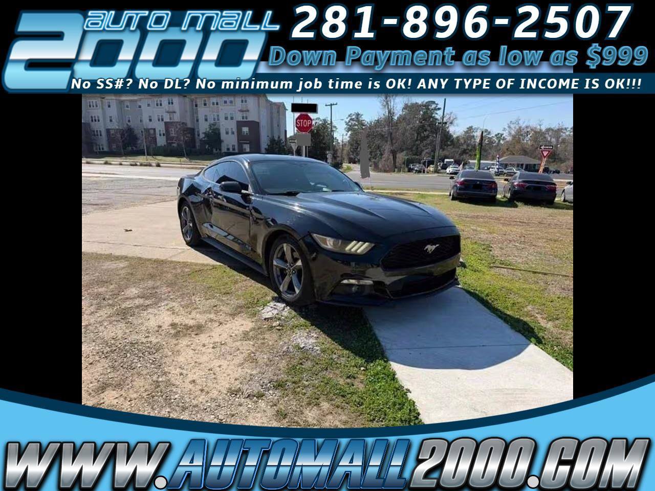 Used 2016 Ford Mustang Convertible w/ Equipment Group 051A RWD image 1