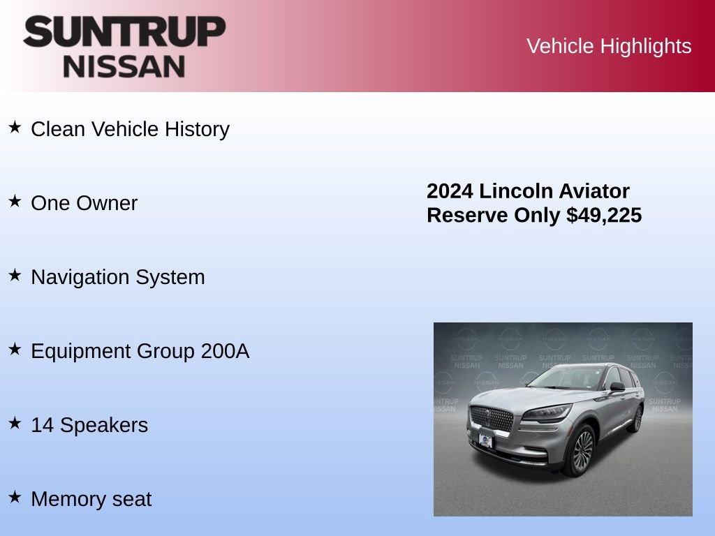 Used 2024 Lincoln Aviator Reserve image 8