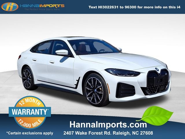 Used 2022 BMW i4 eDrive40 w/ M Sport Package