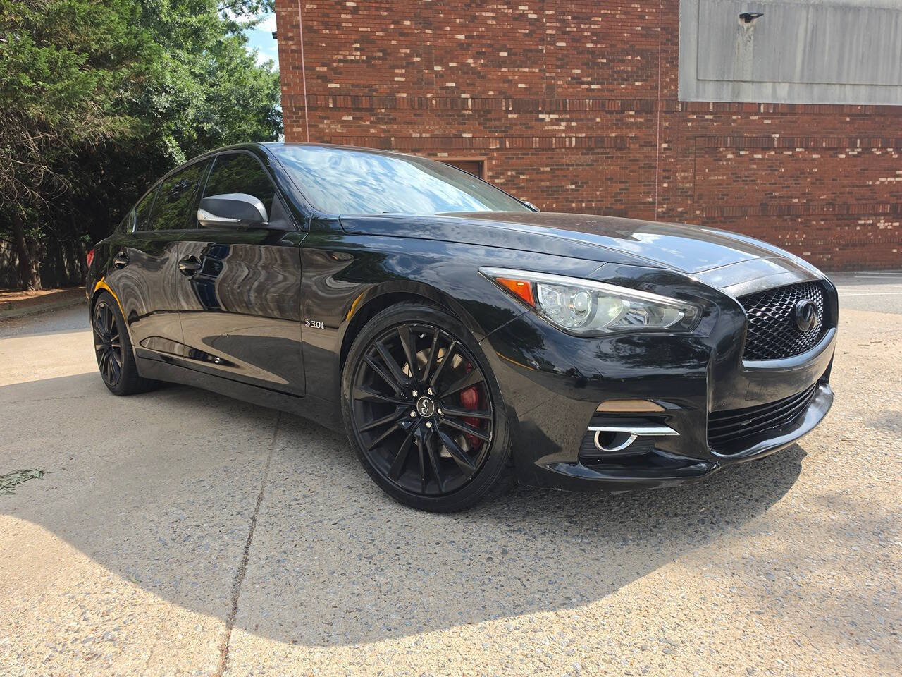 Used 2016 INFINITI Q50 Red Sport 400 AWD/4WD image 8