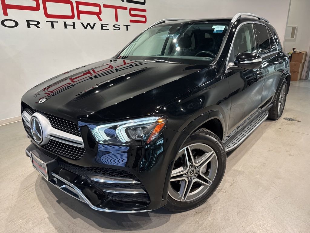 Used 2022 Mercedes-Benz GLE 350 4MATIC w/ AMG Line Exterior image 2