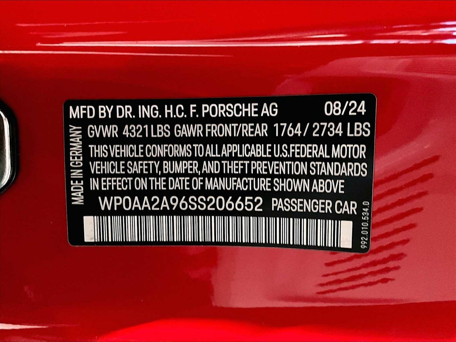 Used 2025 Porsche 911 Carrera T image 36