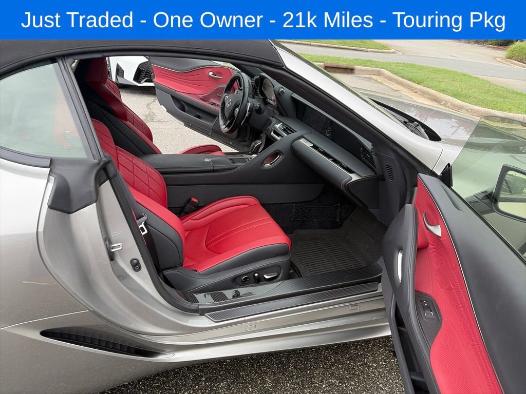 Used 2021 Lexus LC 500 Convertible w/ Touring Package RWD image 12
