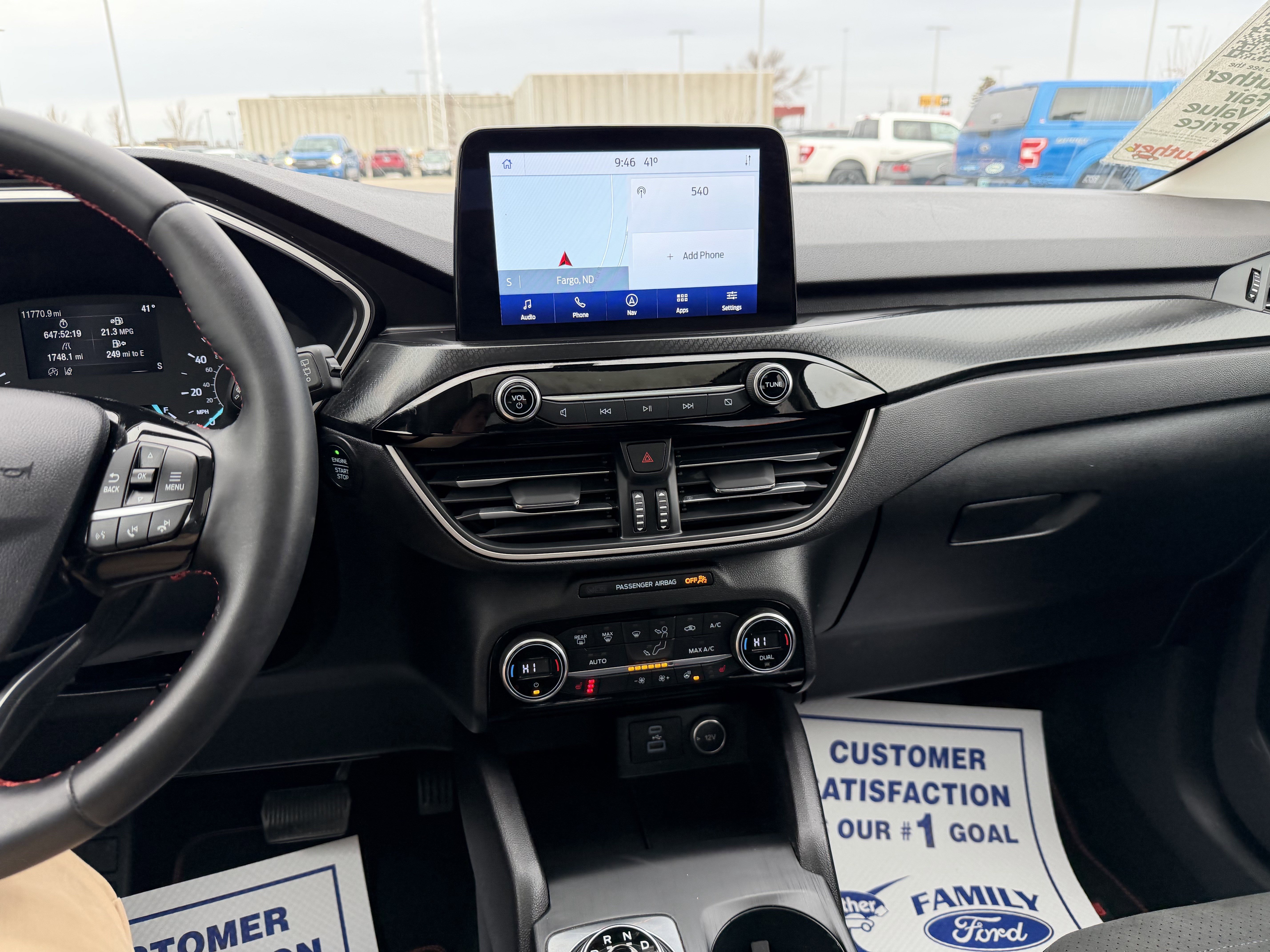 Certified 2021 Ford Escape SEL w/ SEL Stealth AWD Package image 10