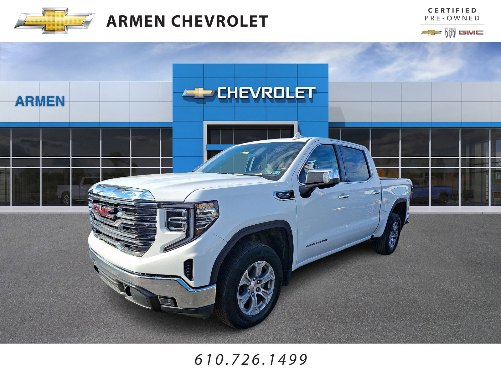 Certified 2025 GMC Sierra 1500 SLT image 1