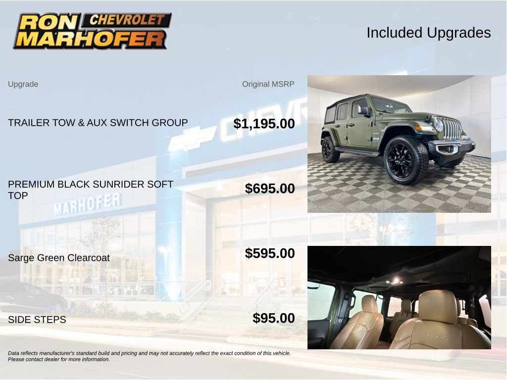 Used 2023 Jeep Wrangler Unlimited Sahara AWD/4WD image 6