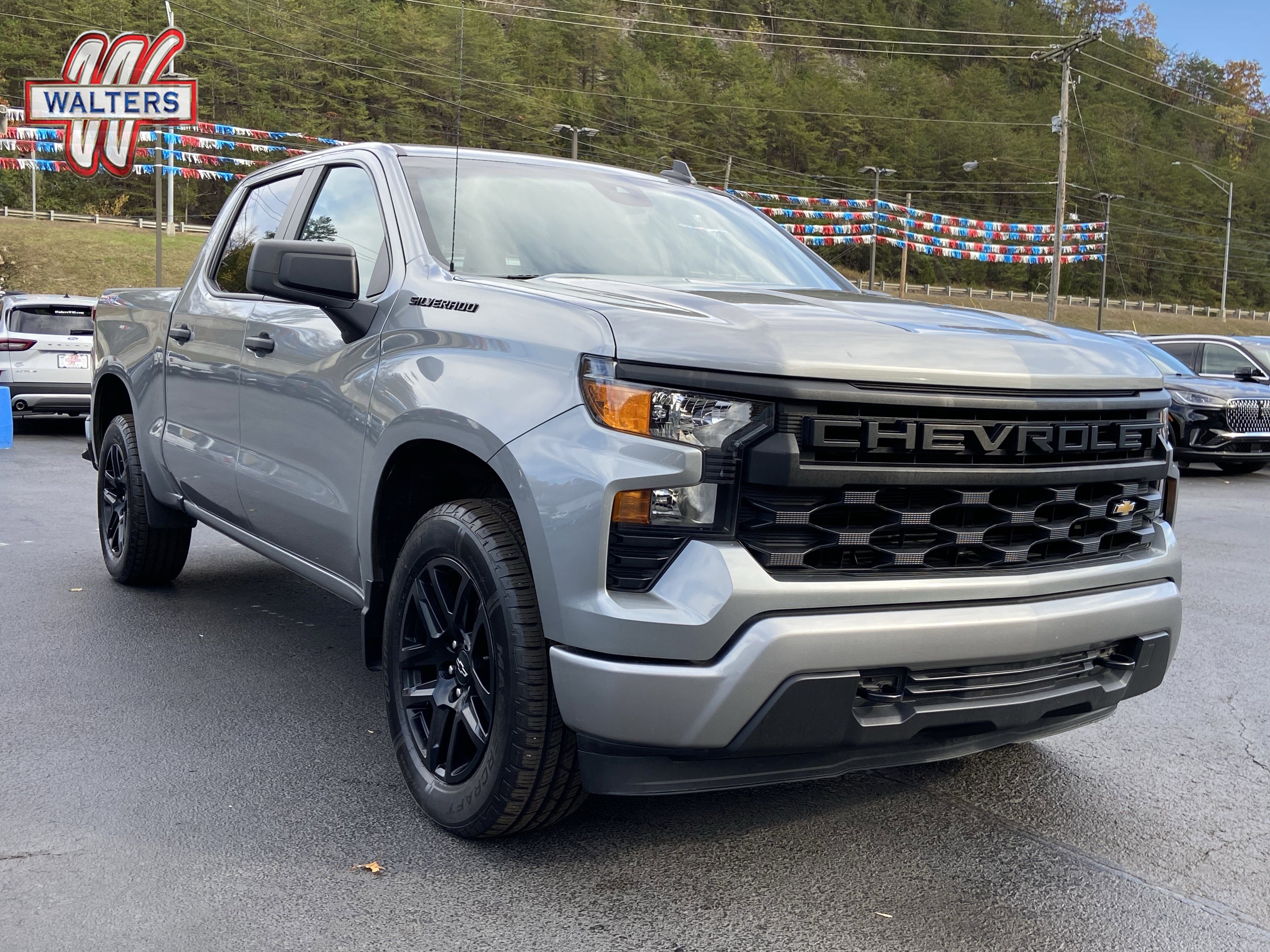 Used 2023 Chevrolet Silverado 1500 Custom w/ LPO, Dark Essentials Package