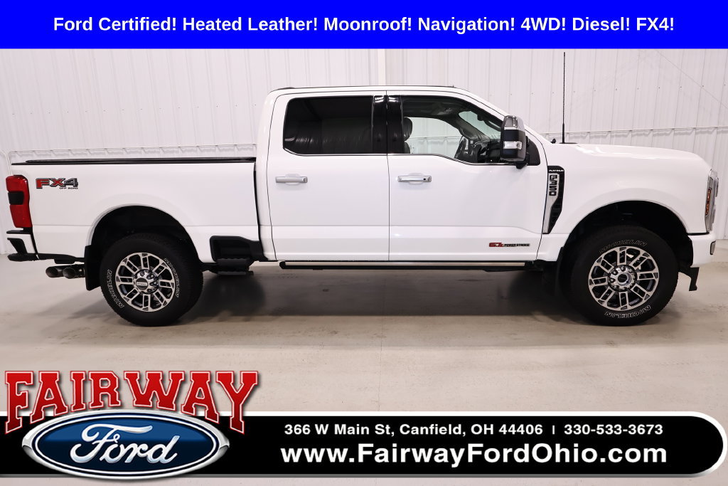 Certified 2025 Ford F350 Platinum w/ Platinum Plus Package AWD/4WD image 1