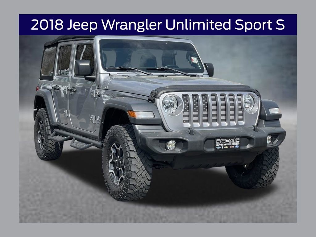 Used 2018 Jeep Wrangler Unlimited Sport S image 1