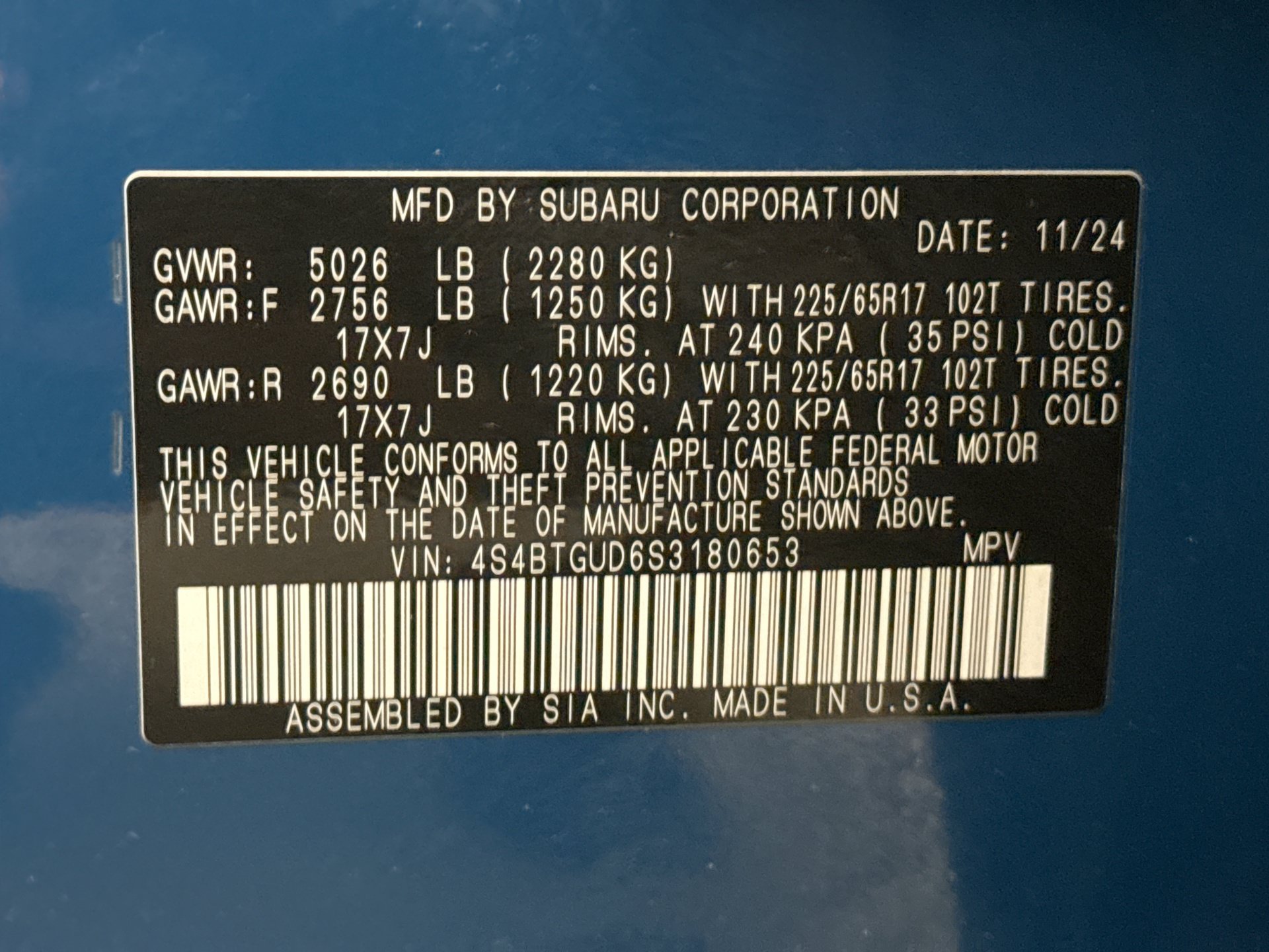 Used 2025 Subaru Outback Wilderness AWD/4WD image 26
