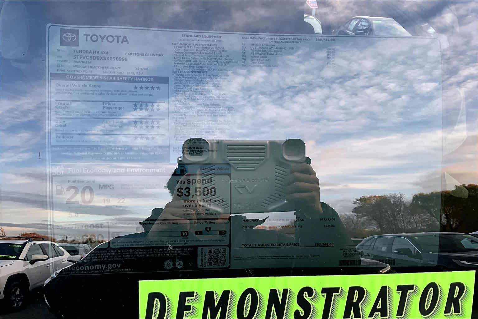New 2025 Toyota Tundra Capstone image 21