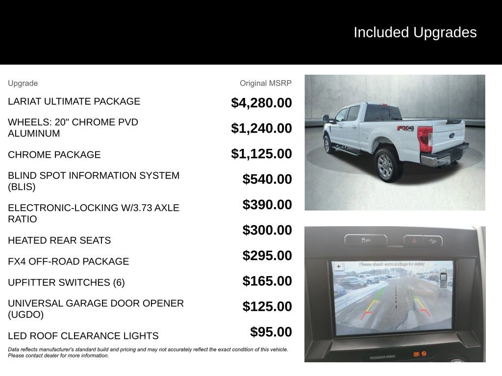 Used 2017 Ford F250 Lariat w/ Lariat Ultimate Package image 4