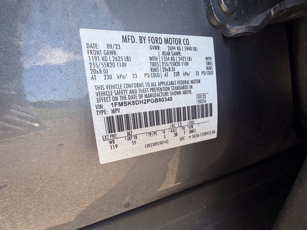 Certified 2023 Ford Explorer XLT w/ Equipment Group 202A AWD/4WD image 52