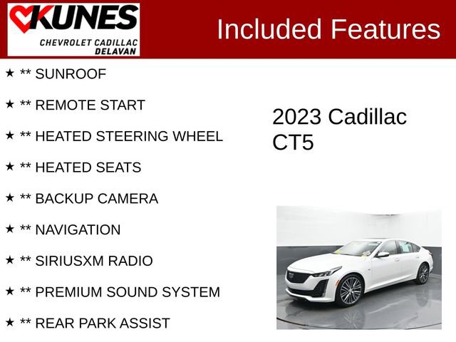 Used 2023 Cadillac CT5 Luxury image 3