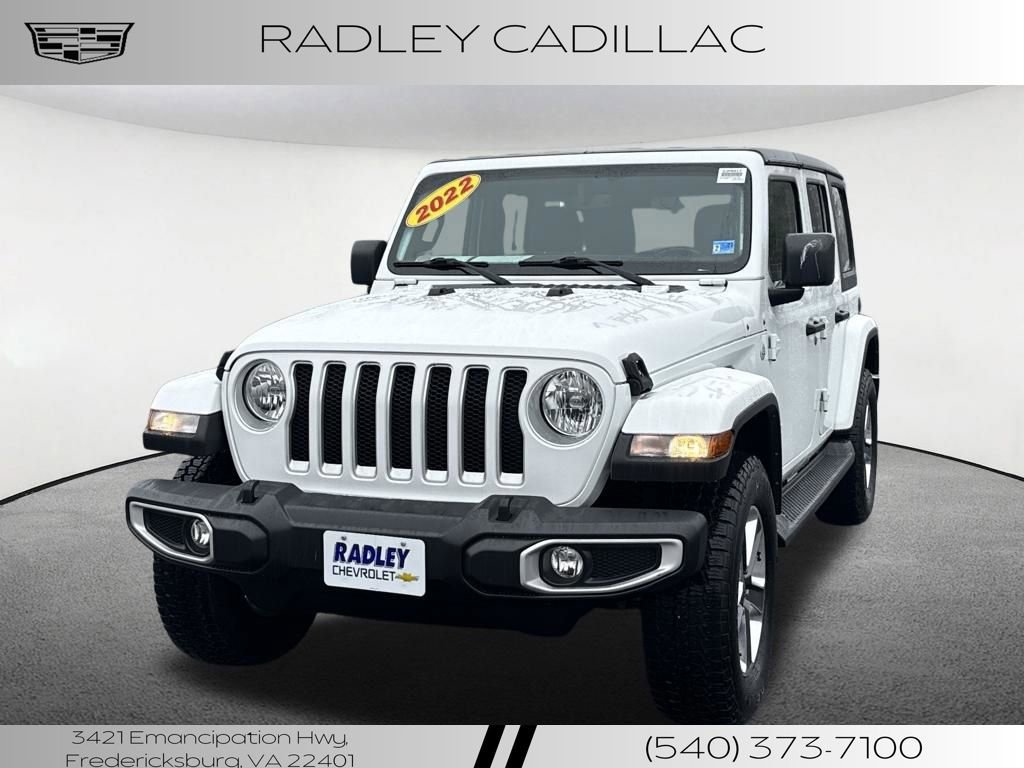Used 2022 Jeep Wrangler Unlimited Sahara w/ Cold Weather Group