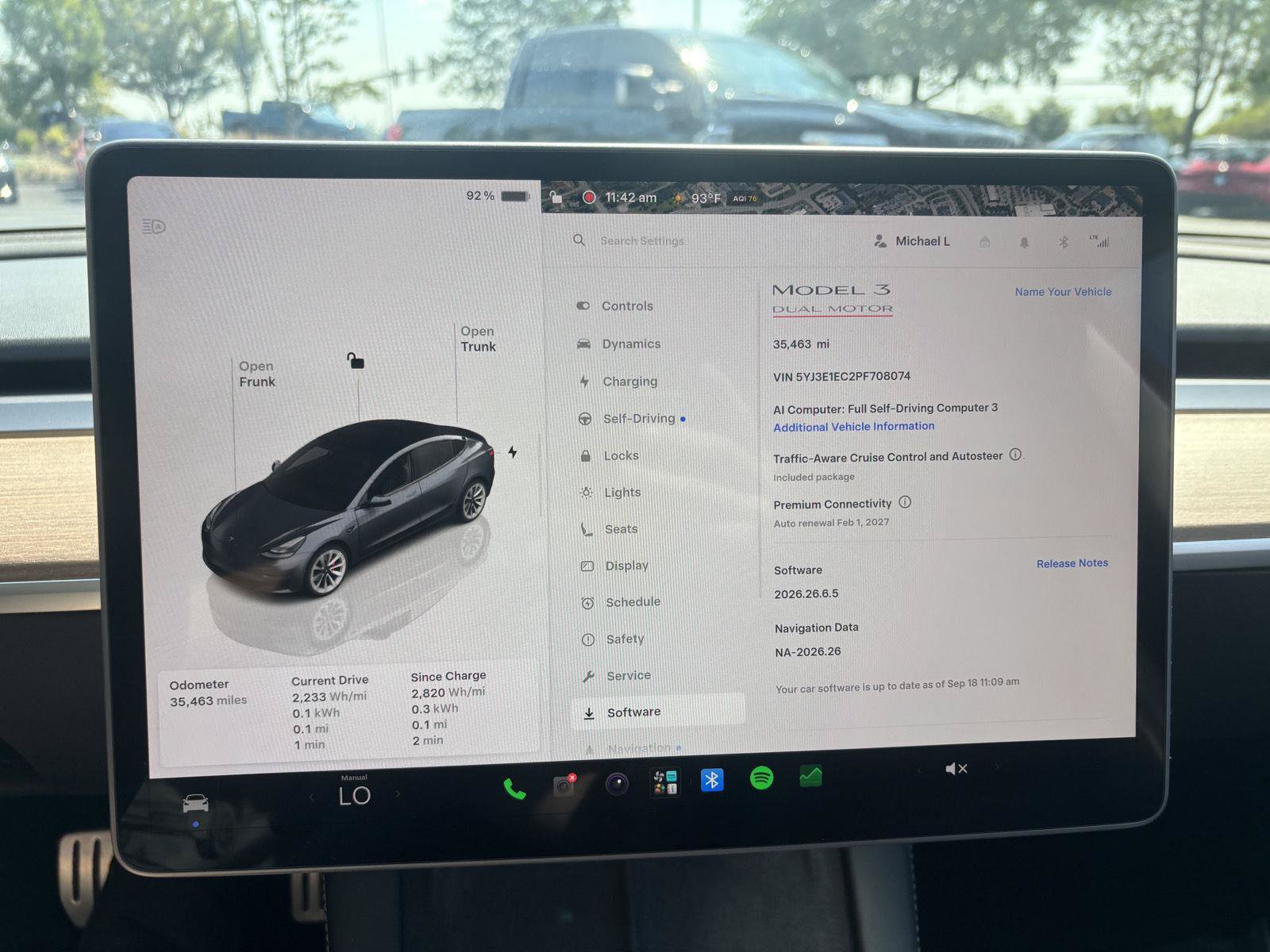 Used 2023 Tesla Model 3 Performance AWD/4WD image 27