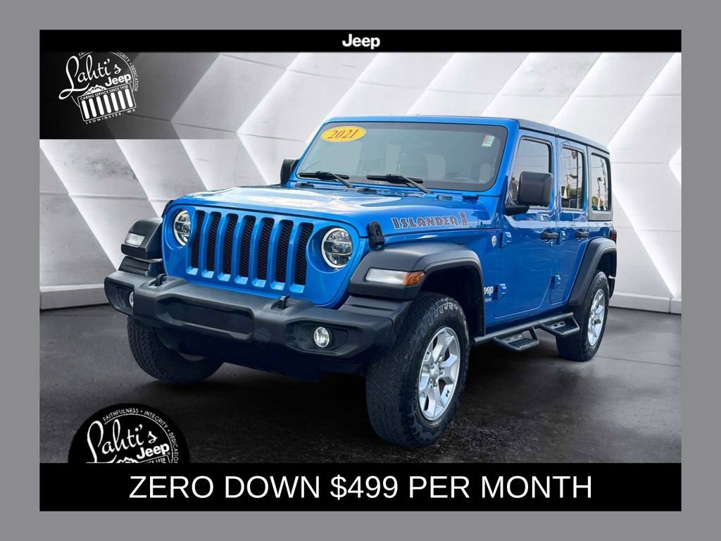 Certified 2021 Jeep Wrangler Unlimited Islander image 1