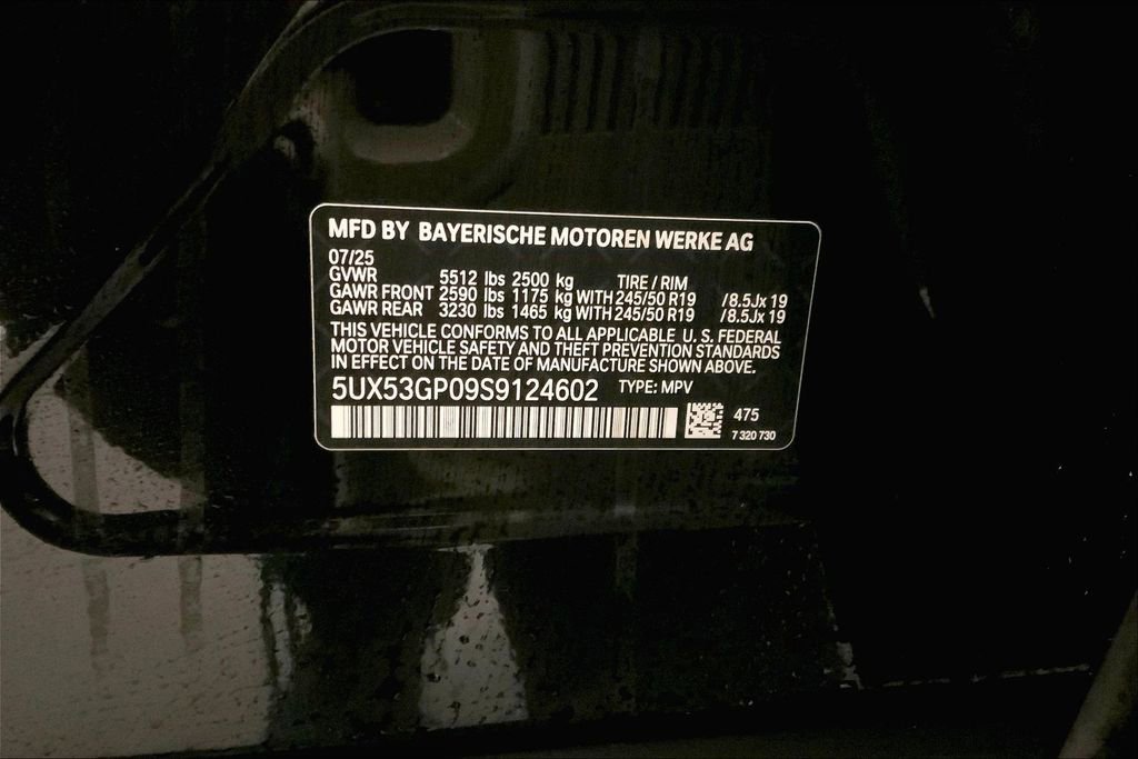 New 2025 BMW X3 xDrive30i w/ Premium Package image 10