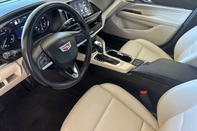 Certified 2022 Cadillac CT4 Luxury w/ Sun And Sound Package RWD image 9