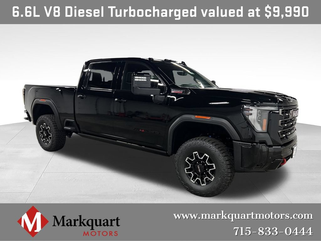 New 2026 GMC Sierra 2500 AT4X w/ LPO, Black Badging Package