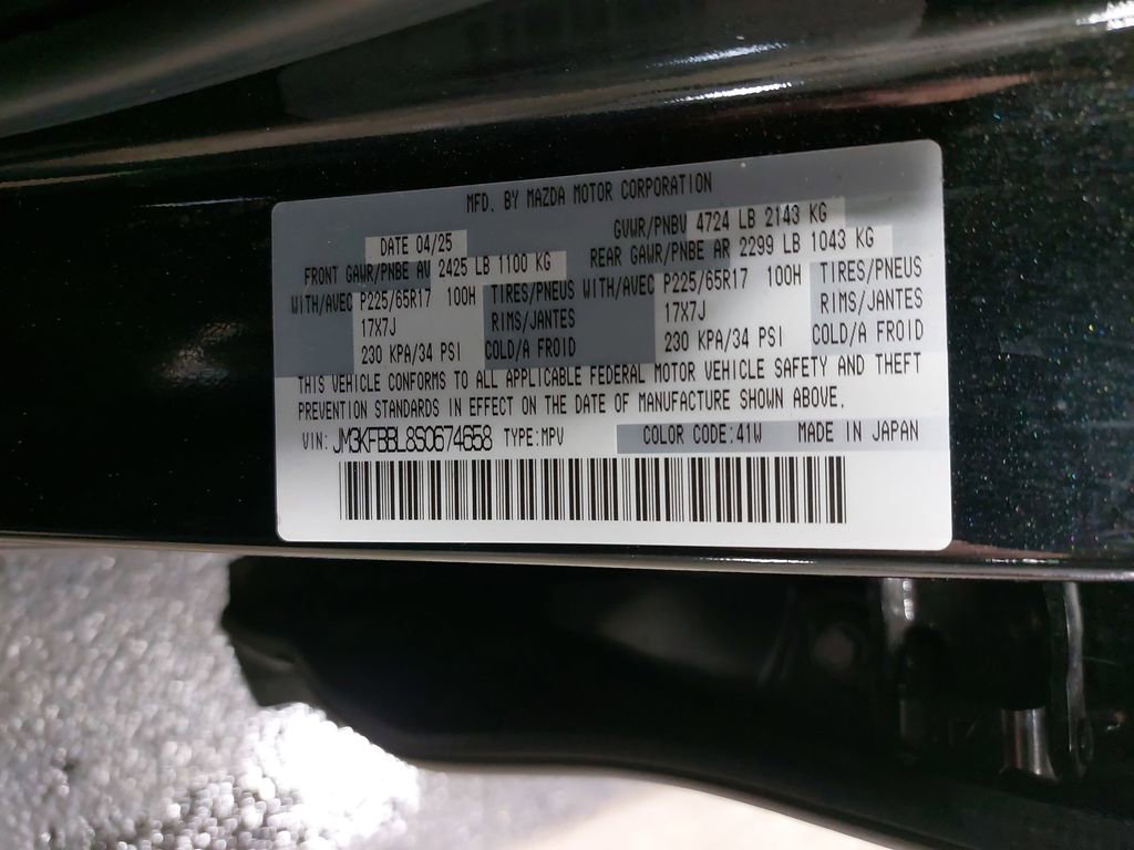 Used 2025 MAZDA CX-5 AWD 2.5 S w/ Select Package image 35